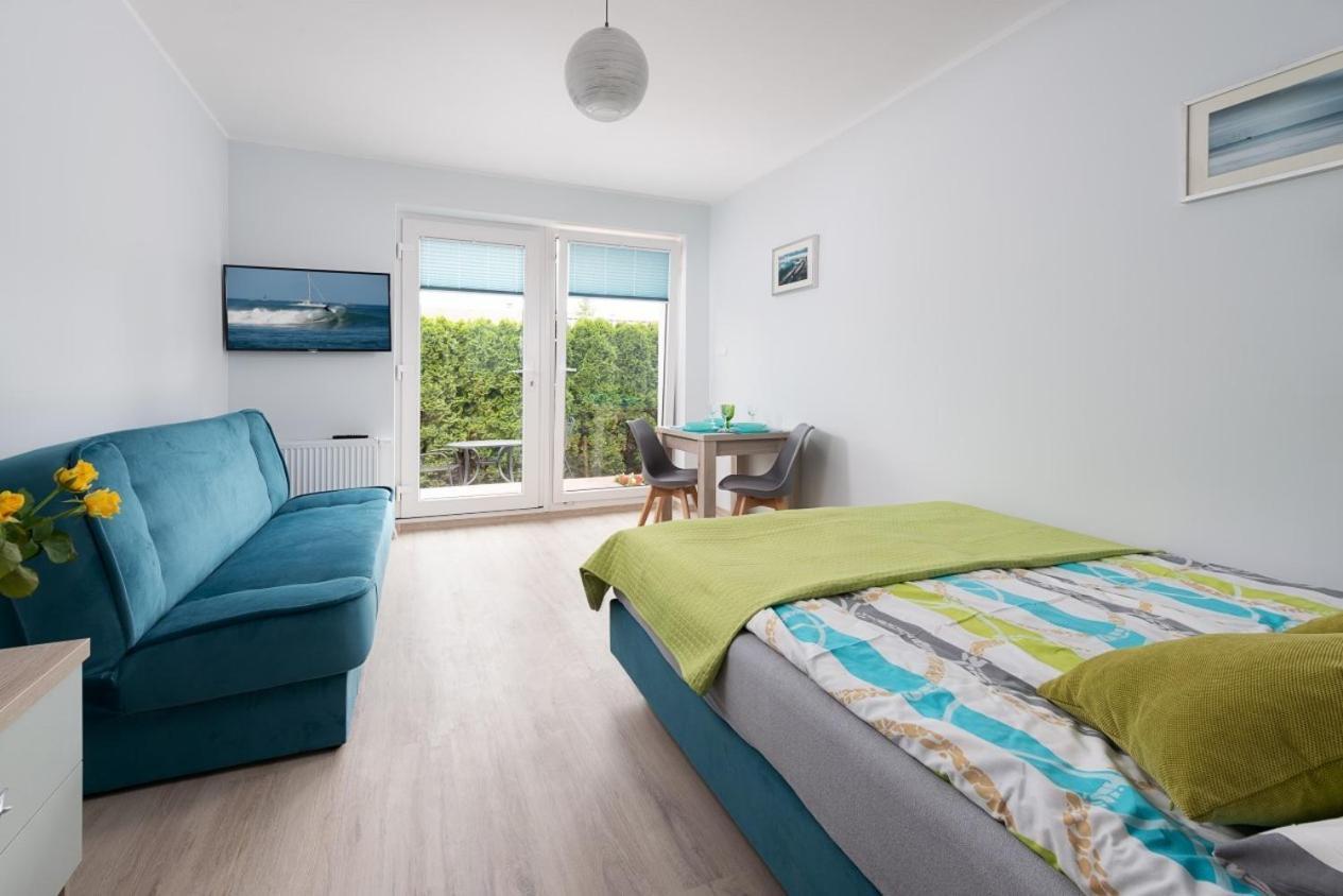 Róża Bałtyku - Apartamenty i Pokoje Dębki Exterior foto