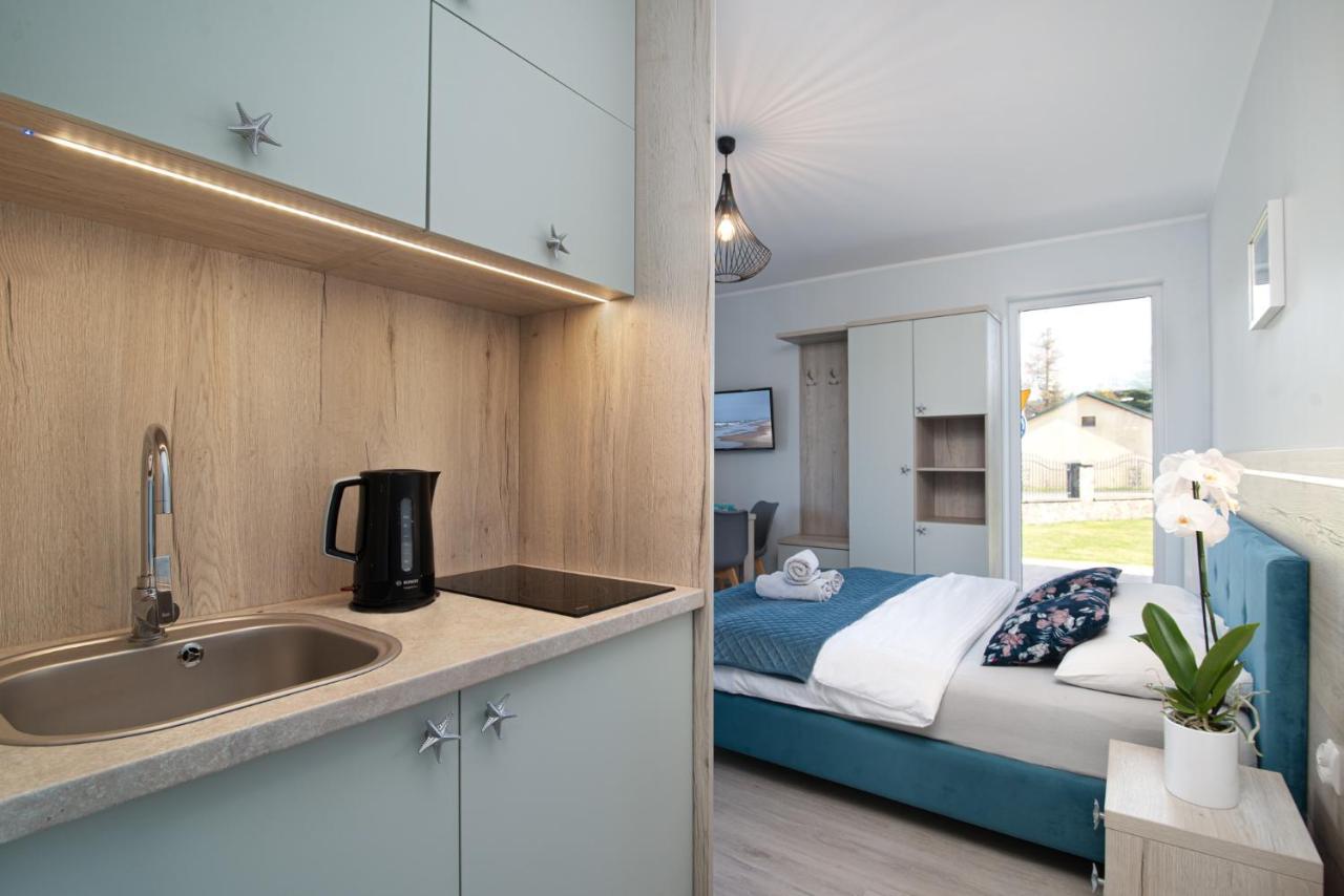 Róża Bałtyku - Apartamenty i Pokoje Dębki Exterior foto