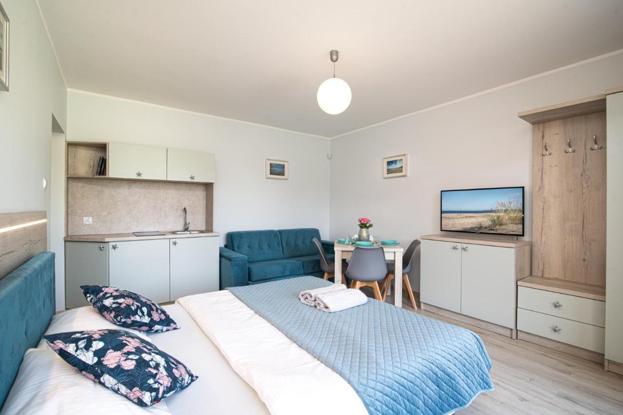 Róża Bałtyku - Apartamenty i Pokoje Dębki Exterior foto